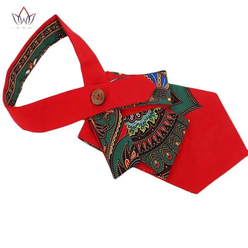 BintaRealWax African New False Collar and Bowknot Colorful Detachable Collars Women Clothes Accessories 16 colors WYB143