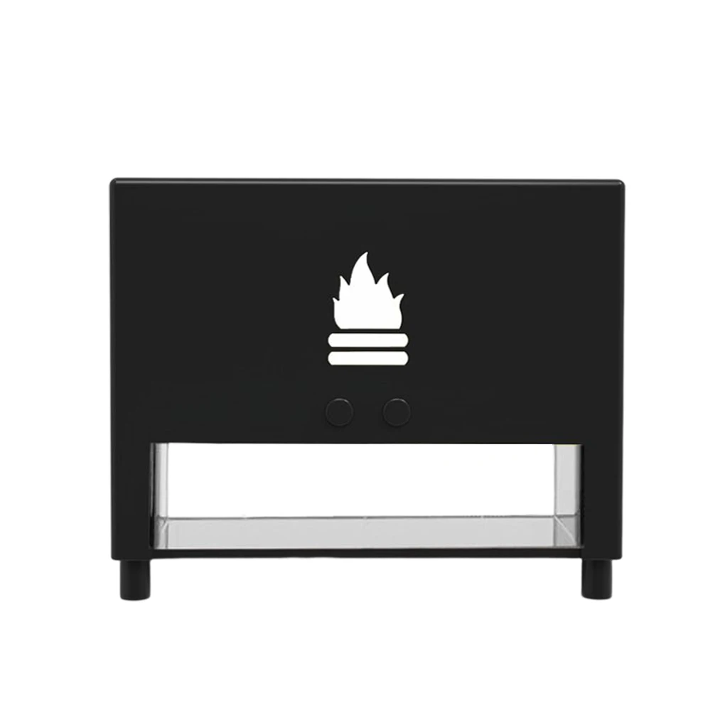 ulation Flame Humidifier Mute Aroma with Night Light Closet Shape Fragrance Mist Diffuser Bedroom Office Decor