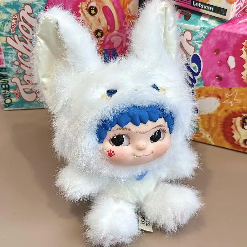 

Wakuku Fox & Bunny Trickor Treat Blind Box Cute Wakuku Action Figure Mystery Box Fox Bunny Anime Doll Keychain Suprise Bag Toys