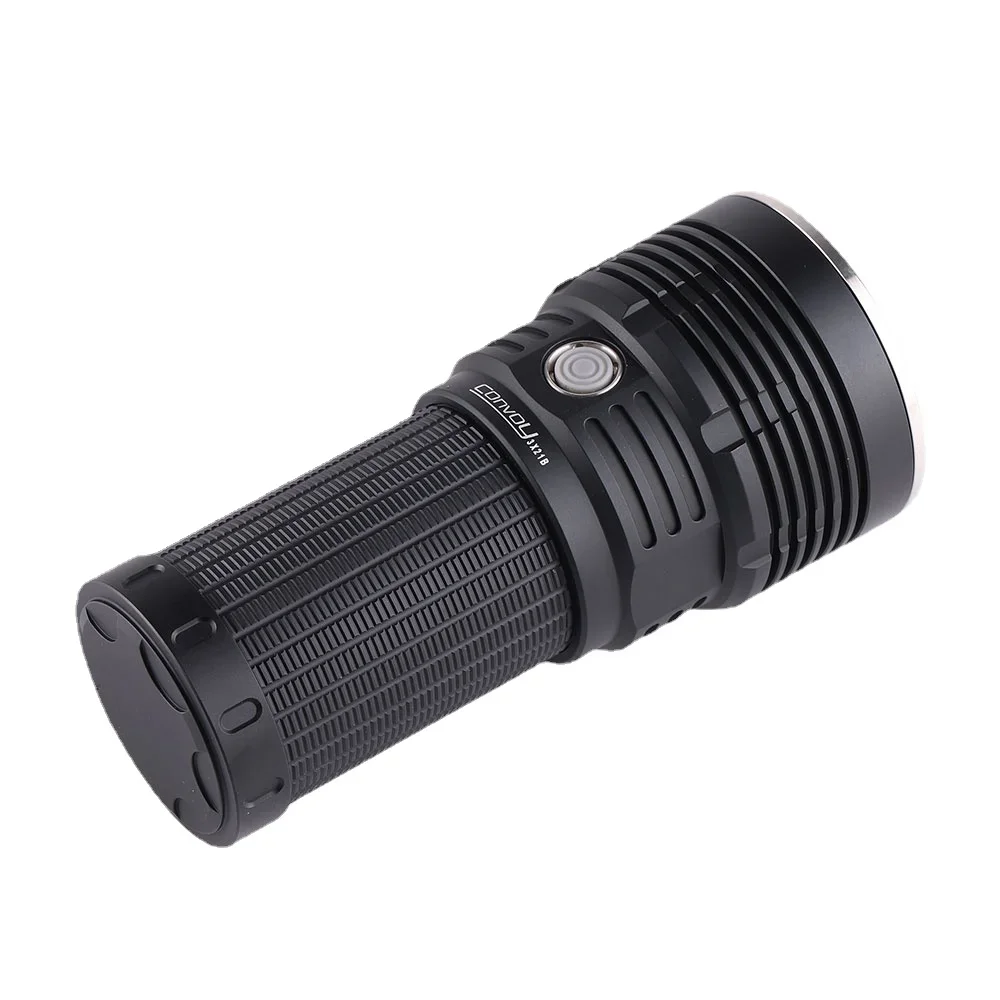 New 12000LM Rechargeable LED Flashlight 3* XHP70.3 HI 21700 Powerful Torch Light for Rescue Search Camping Convoy 3X21B