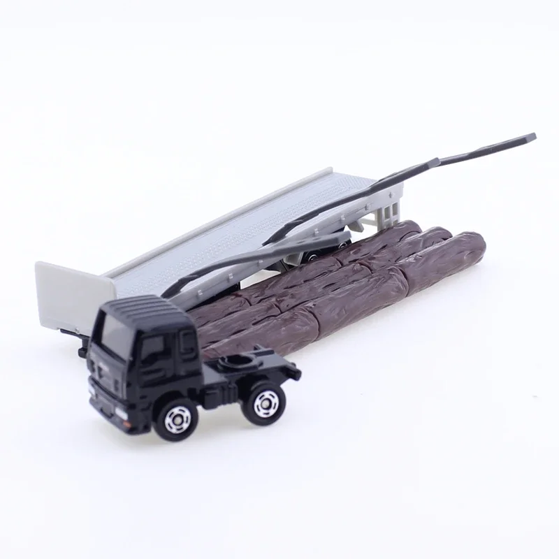 Takara Tomie Lang Type Tomica No.125 Isuzu Giga Hout Transporter Legering Motorvoertuig Diecast Metalen Model Kids Speelgoed Jongens