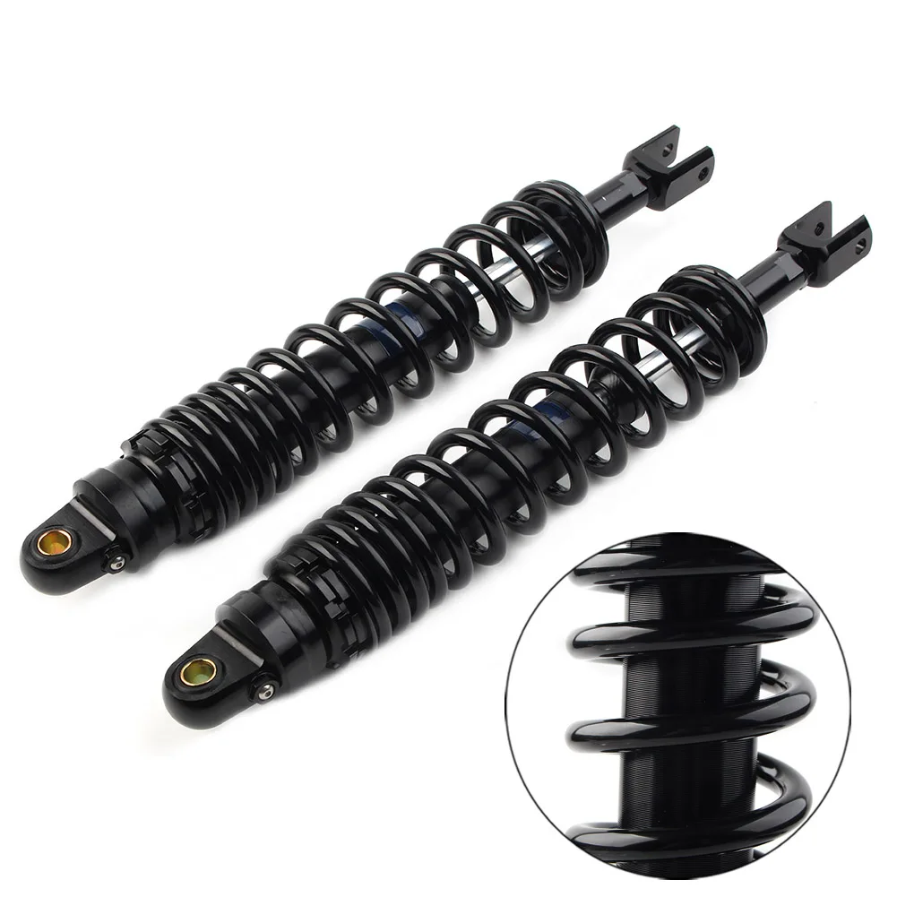 1 Pair Motorbike 420MM Adjustable Rear Shock Absorber Suspension Air Damper For Yamaha Suzuki Honda ATV Go Kart