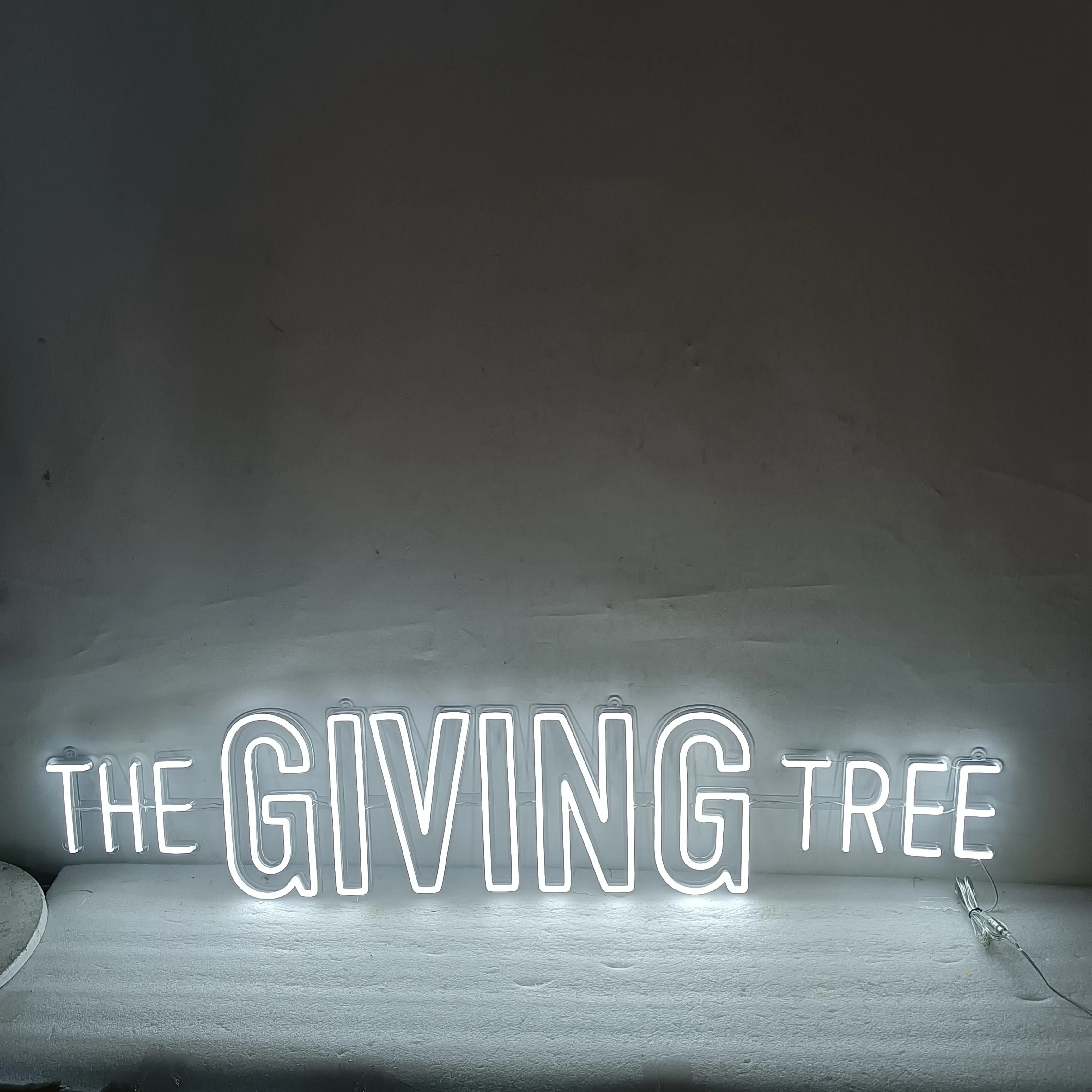 The Giving Tree Neon Sign Custom Wall Birthday Party Decoration Customized Led Neon Letters Business Logo Neon Name