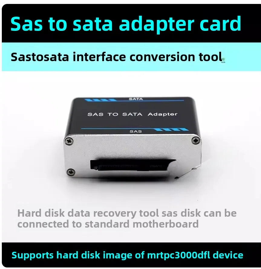 

SAS to SATA Adapter Card U2 Server Hard Disk Adapter Card MRT PC3000 DFL Universal SAS Equipment