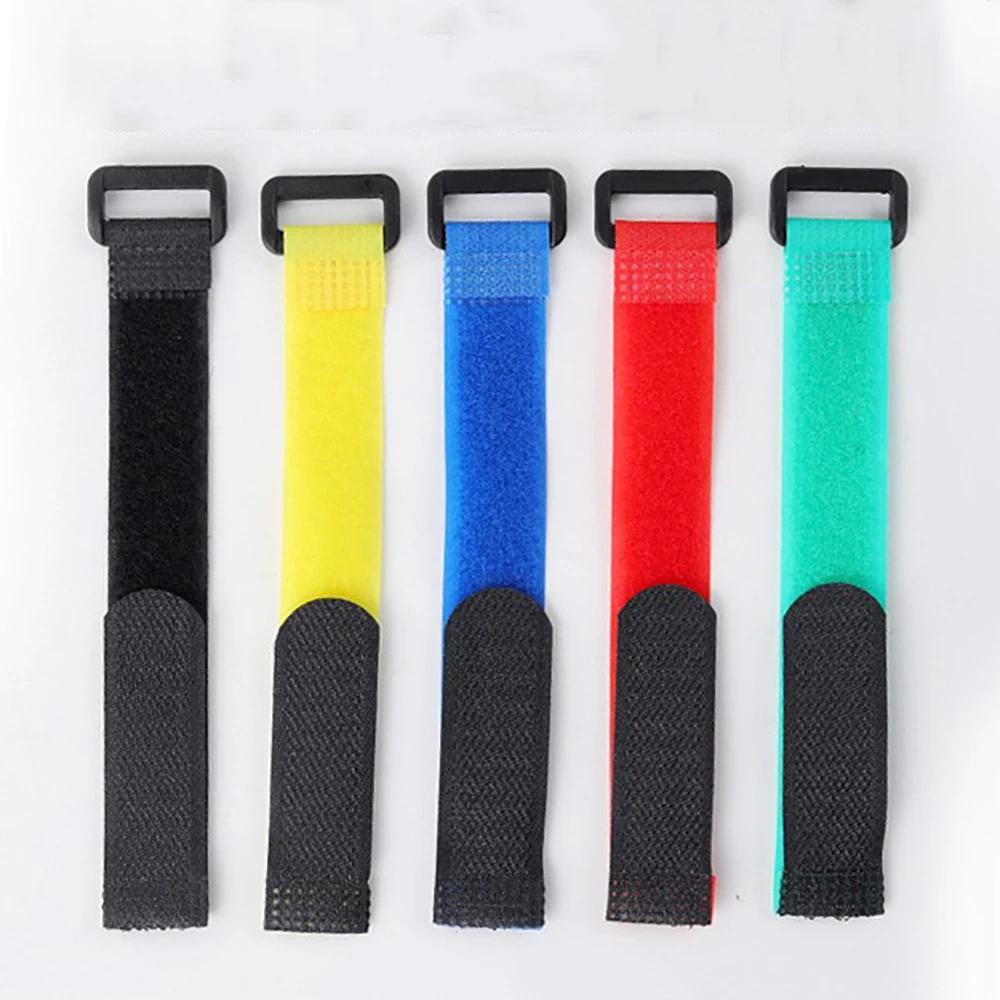 5pcs/lot Bicycle Handlebar Strap Holder Cycling Flashlight Tie Rope Bandages Nylon Sticky Tie Fixed Items Bike Strap Universal