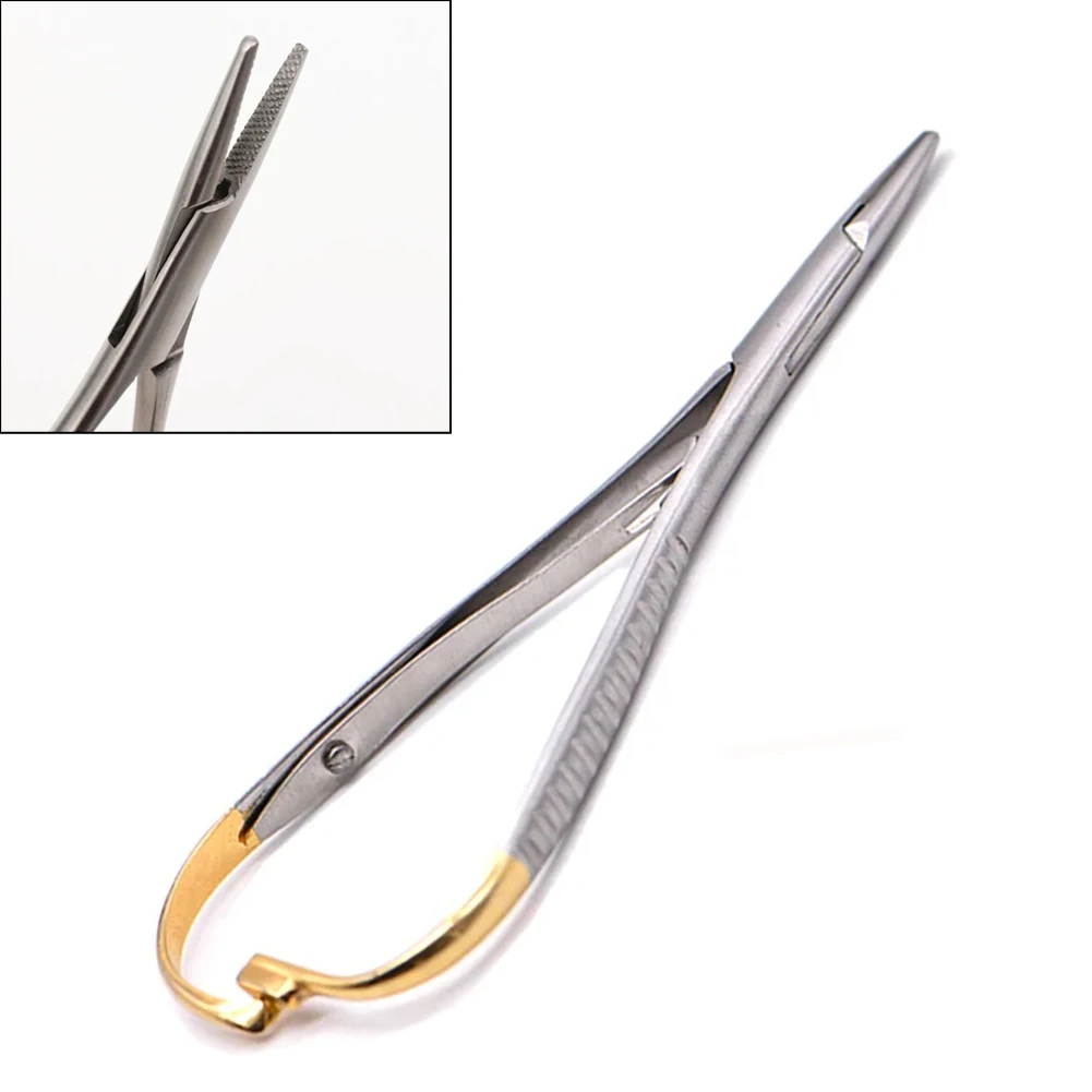 

Dental Mathieu Needle Holder Pliers Dental Orthodontic Tweezer 420 German Stainless Steel Dentist Surgical Instrument Equipment