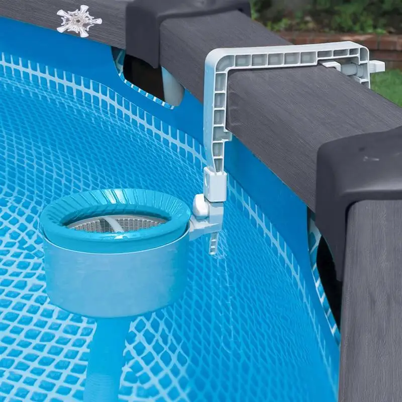 

Pool Wall Mount Automatic Pool Surfaces Skimmer For Above Ground Pools With Filter Pumps 530 Gallons And Up