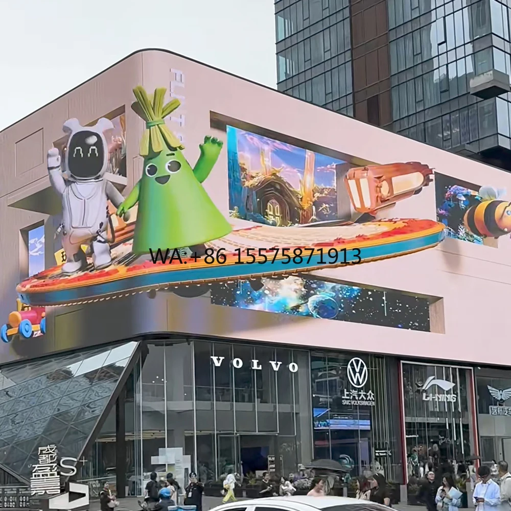 

HD Waterproof High Resolution High Brightness Movable Video Wall Outdoor LED Screen Display