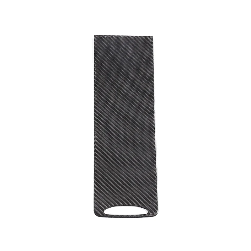 For Land Rover Discovery 5 2017-2020 Real Carbon Fiber Central Control Teacup Panel Cover Trim LHD Car Interior Accessories