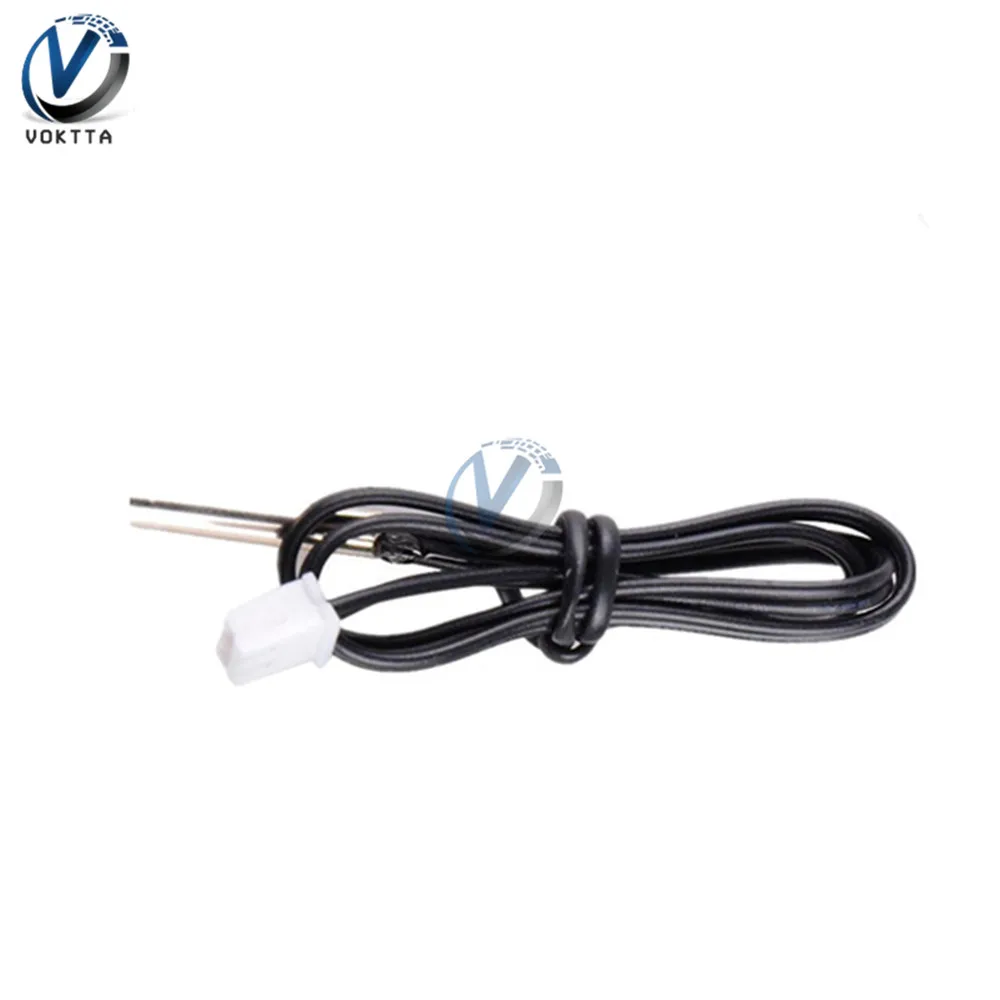 NTC 10K Ohm 1% 3435 Thermistor Temperature Temp Thermostat Cylinder 1.5m 150cm Probe 30cm T106 / 10K waterproof probe Dropship