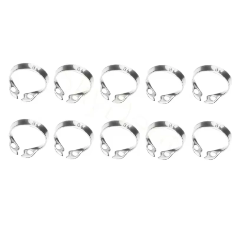 5PCS Dental Rubber Dam Clamps B4 Oral Care Clip Rubber Dam Holder Endodontic Clamp Stainless Steel Clip Holder Placer