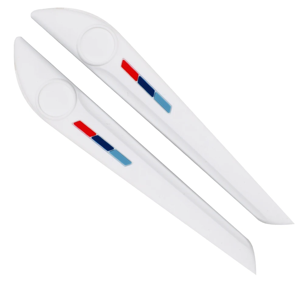 Universal Scratch Sticker Bumper Rear View Mirror Anti-Collision Strip 2 Piece/set Car Door Side Edge Protector Exterior Parts