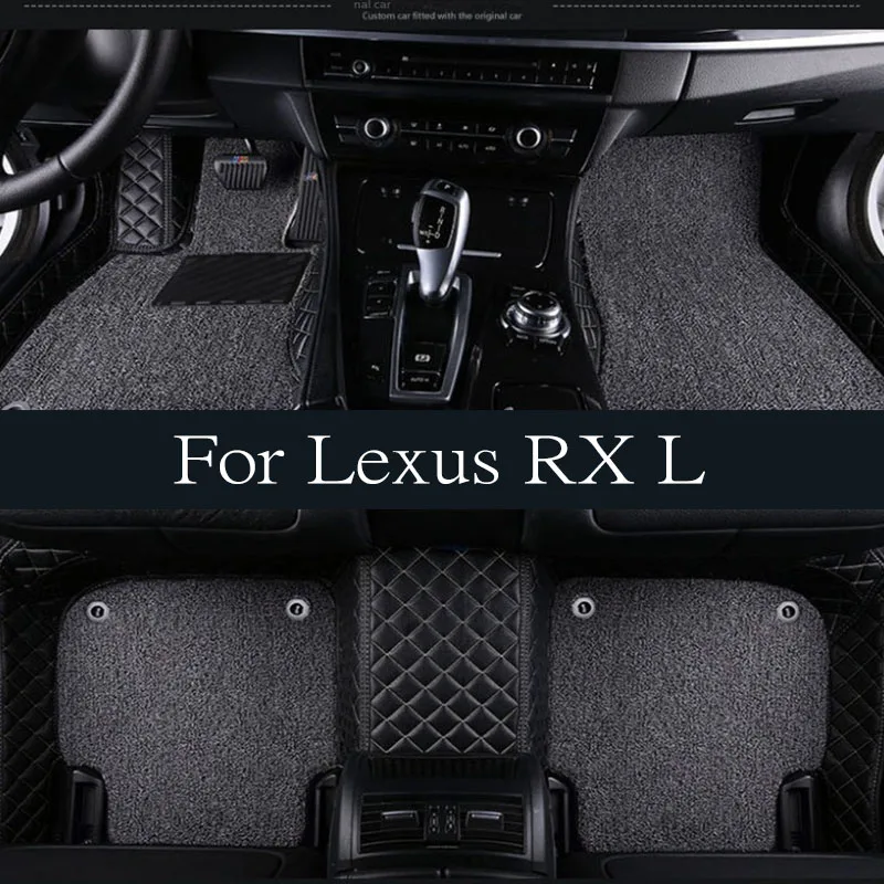 

Car Floor Mat For Lexus RX L 450h 350 AL20 200t F Sport 2016~2022 Foot Parts TPE Liner Carpet Pad Custom Cover Rug trunk mat