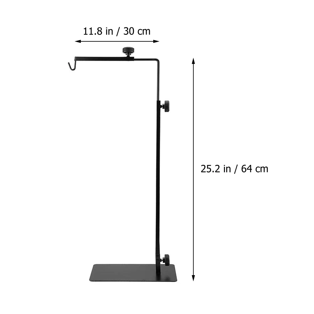Adjustable Lamp Rack Stand Animal Terrarium Reptile Light Metal Plant Lightweight Heating