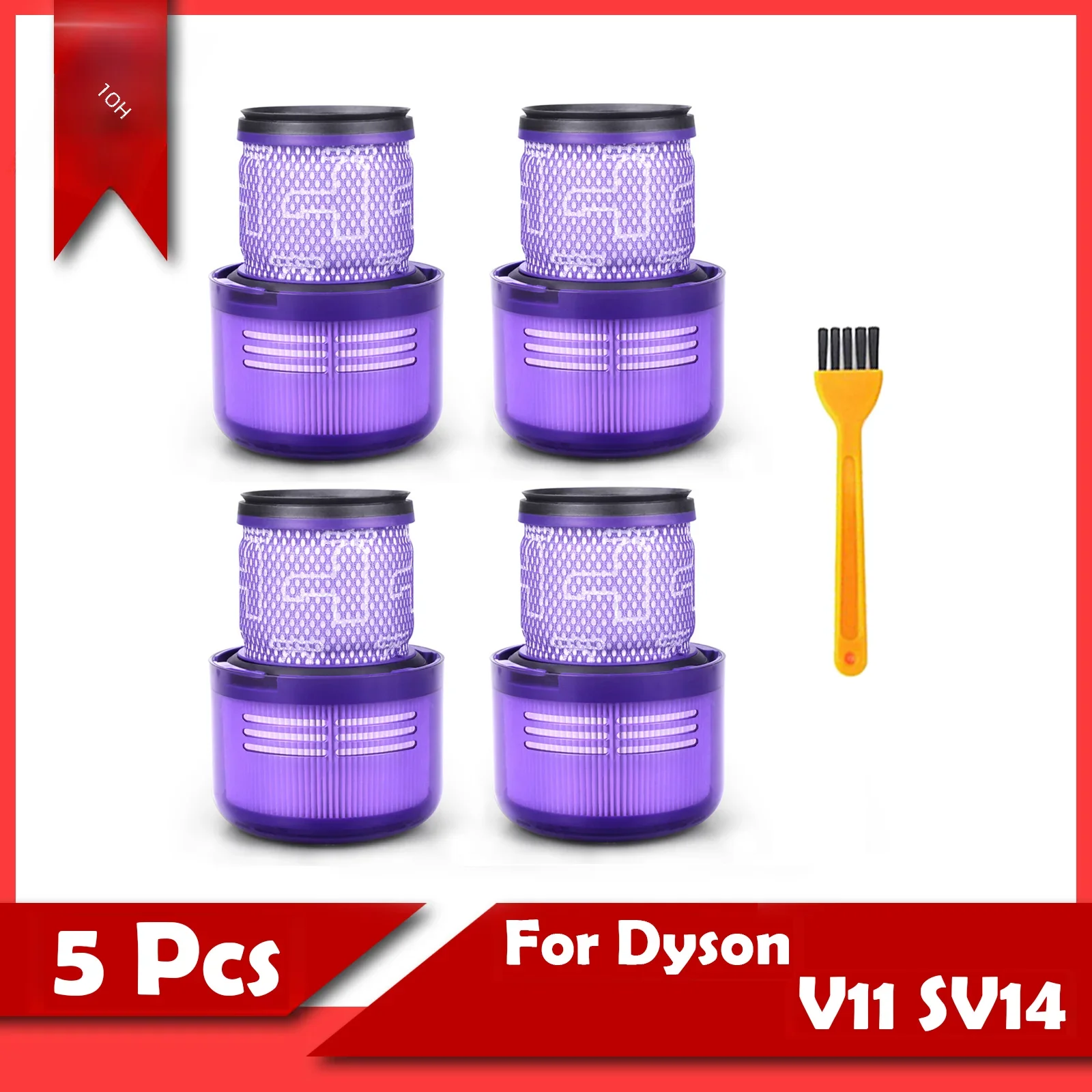 

For Dyson Vacuum Replacement Filter Set, Compatible with Dyson V11, SV14 HEPA Filters, Spare Part