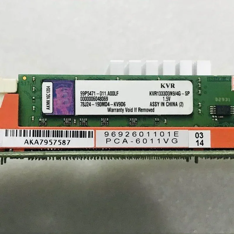 PCA-6011 Rev.A1 PCA-6011VG Original para placa base de ordenador Industrial Advantech, tarjeta de longitud completa de cuatro núcleos/CPU enchufable de 1150 pines
