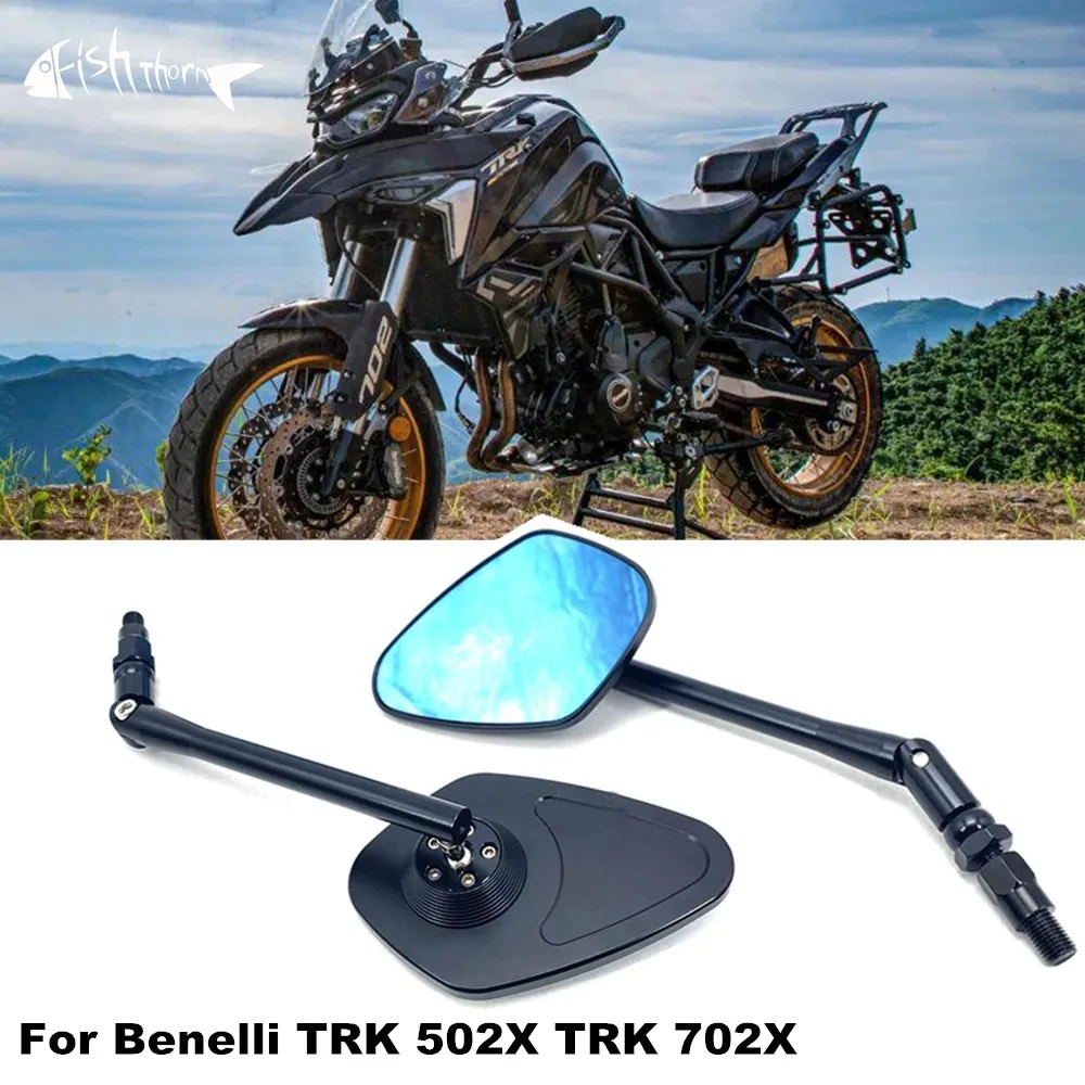 For Benelli TRK502X TRK702X TRK502 TRK702 TRK 502X TRK 702X Motorcycle Rearview Mirror Modified Rear View Mirror