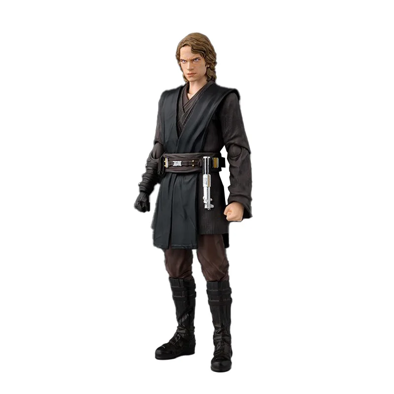 In Stock BANDAI S.H.Figuarts Revenge of The Sith Anakin Skywalker 15CM Authentic Collection Model Animation Character Action Toy