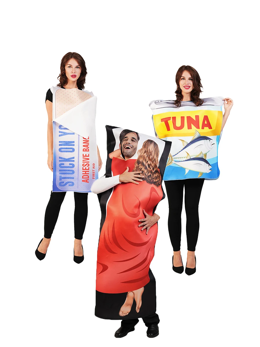

Adult Unisex Funny Tuna Cosplay Performance Costumes, Halloween Carnival Funny Makeup Ball Role-playing Party Costumes