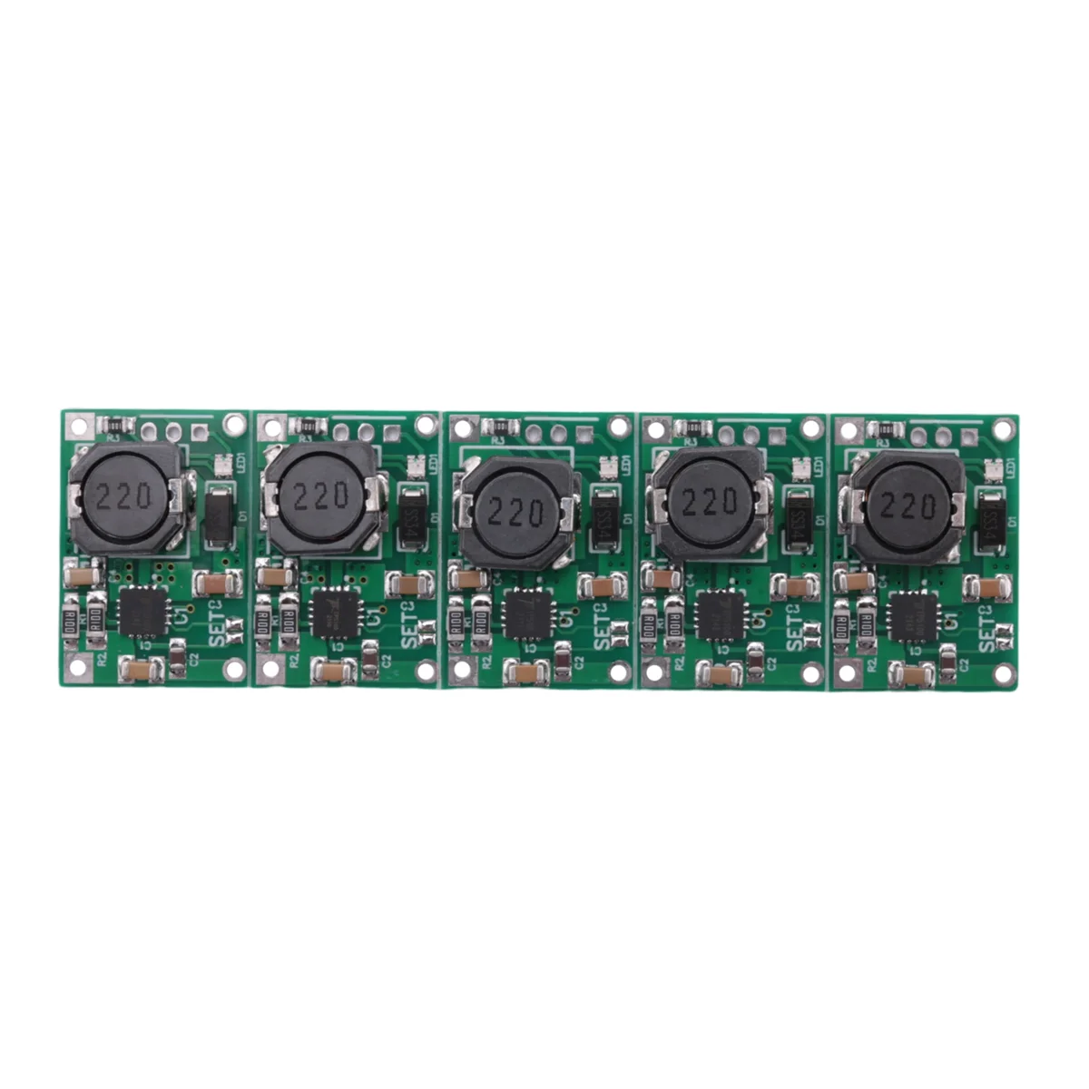 ABFKL 6Pcs TP5100 Charging Management Power Supply Module Board 4.2V 8.4V 2A Single Double Lithium Battery Charger Module