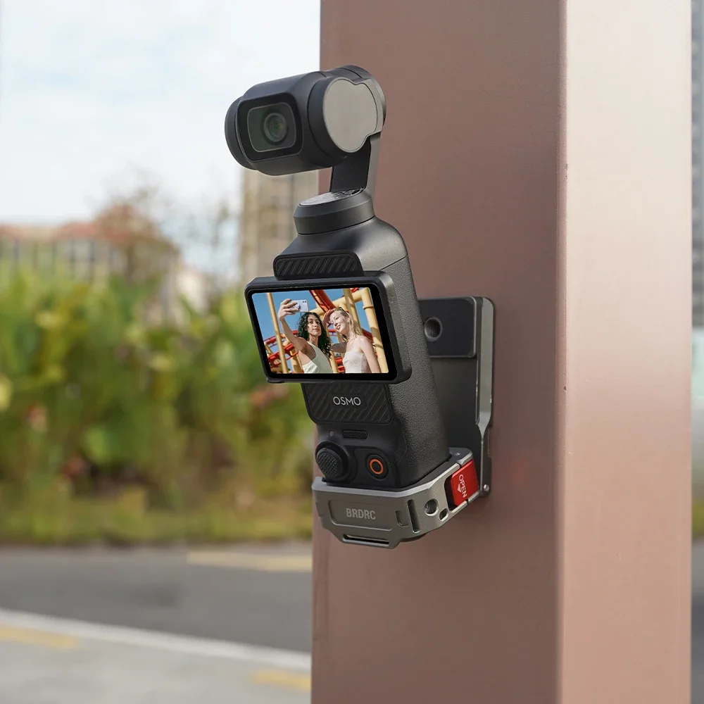 Adaptador magnético de aluminio para Dji Osmo Pocket 3 - 180 soporte ajustable de liberación rápida accesorio multiusos para Vlog y fotografía