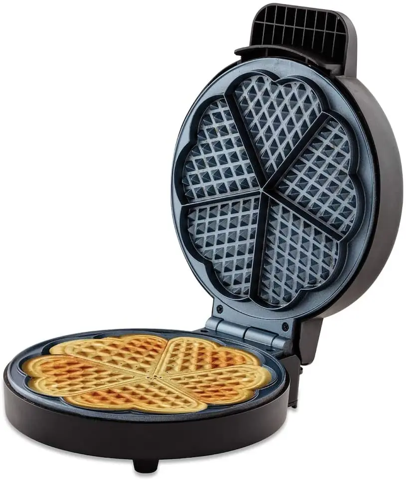 

Fakir Waffle Maker Machine for Individual Waffles, Paninis, Hash browns, Non Stick Coating & Removeable Drip Tray for Easy Clean