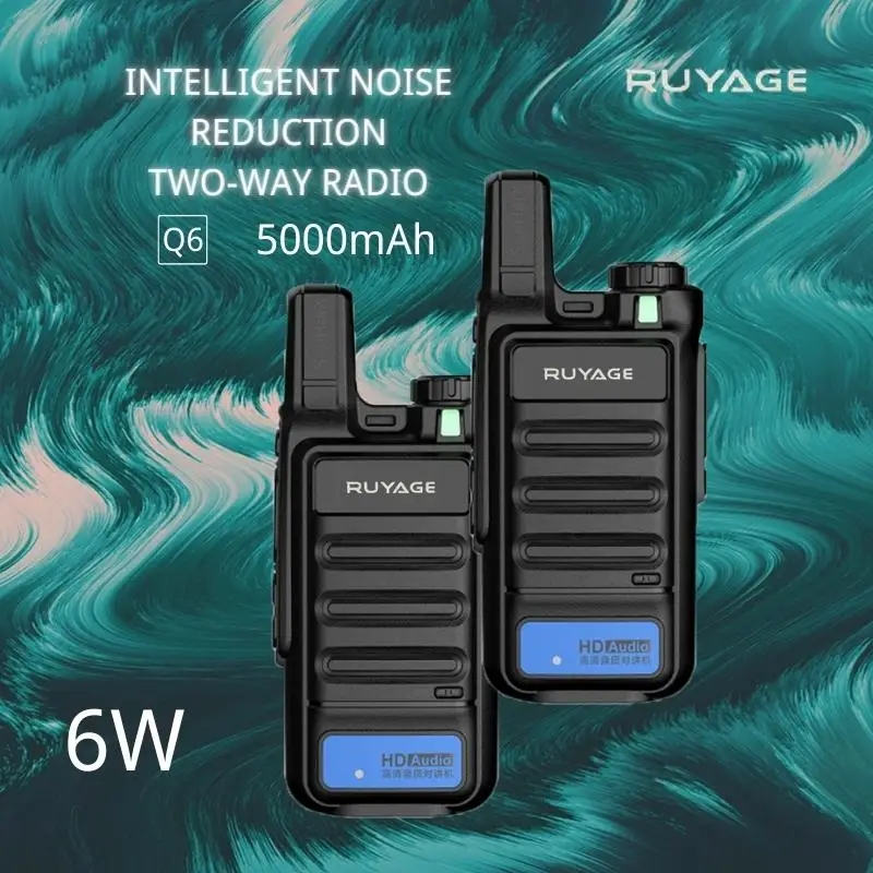 

PMR 446 Walkie Talkie Intelligent Noise Reduction Communication Radios Profesional Talkie Walkies Two Way Radio Transceiver