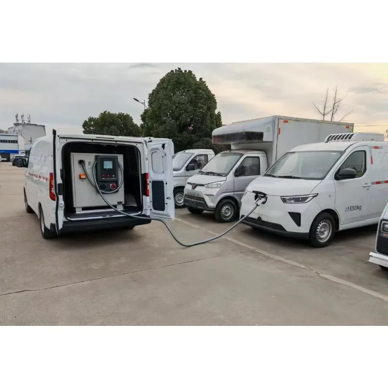 New Condition 65KW Portable EV Charger Mobile DC Fast EV Charging Station CCS Interface for Home Battery Storage Customized