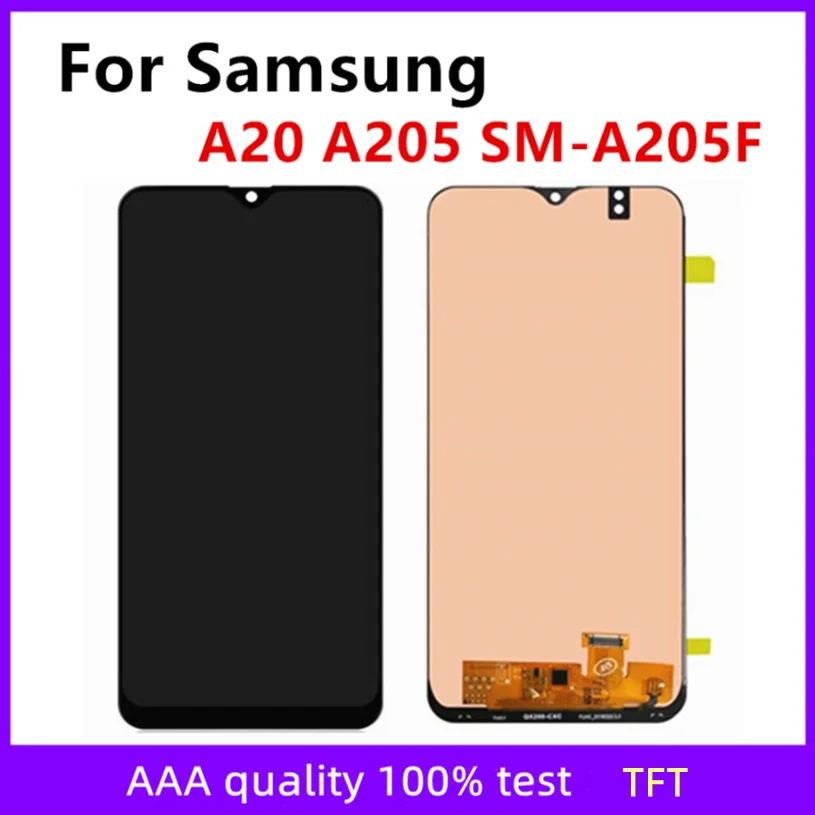 

6.4" For Samsung Galaxy A20 A205 SM-A205F Display Replacement Incell TFT A20 LCD For Samsung A20 A205GN A205S A205Y LCD