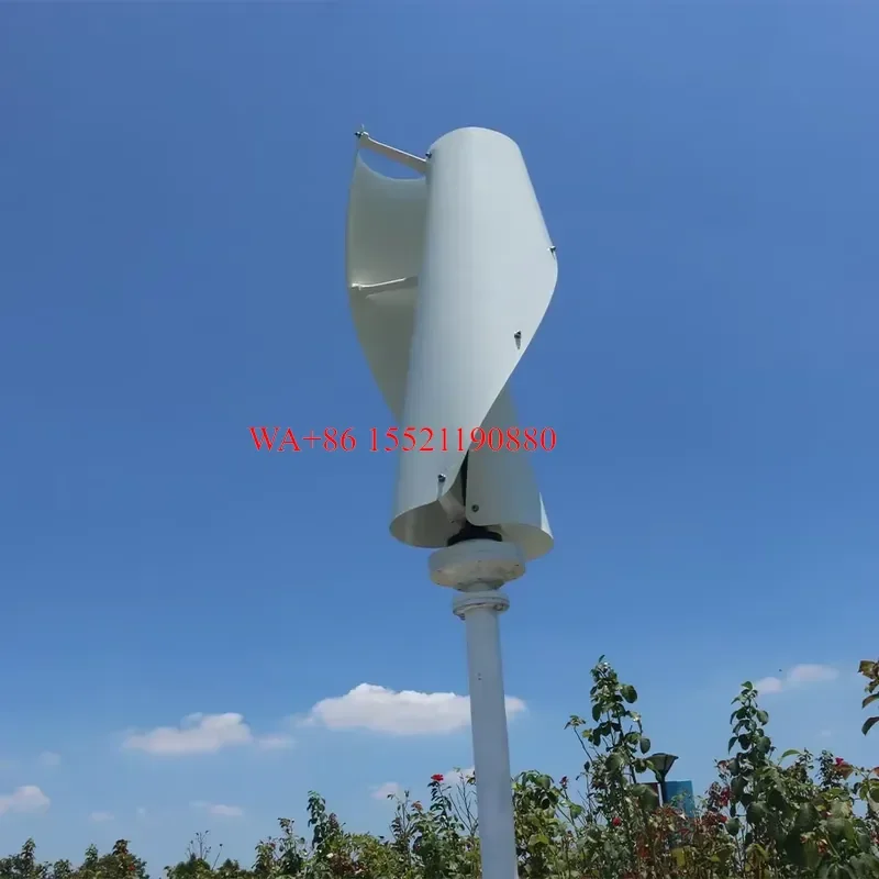WMWMNU 1KW 5KW Vertical Axis Wind Turbine 1KVA 10KVA 12V 24V 48V 96V 220V for Home Residential Use
