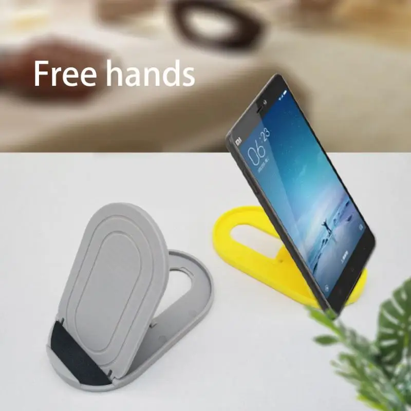1pcs New Multi-Functional Mobile Phone Support Adjustable Plastic Desktop Support Universal Folding  Mobile Phone Bracket