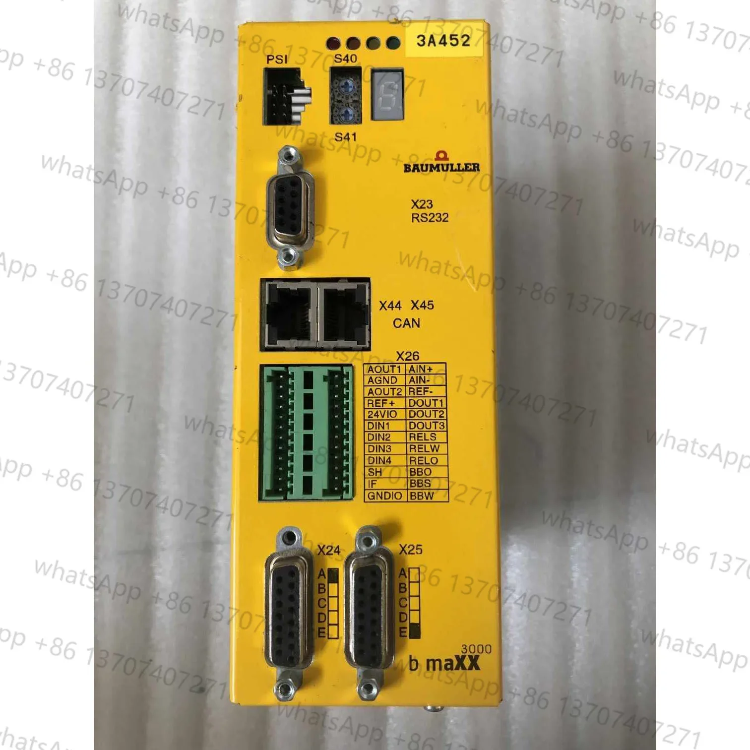 

BM3401-L1OOO-AEO00CB-O-00-O-0172-000 Drive For BAUMULLER