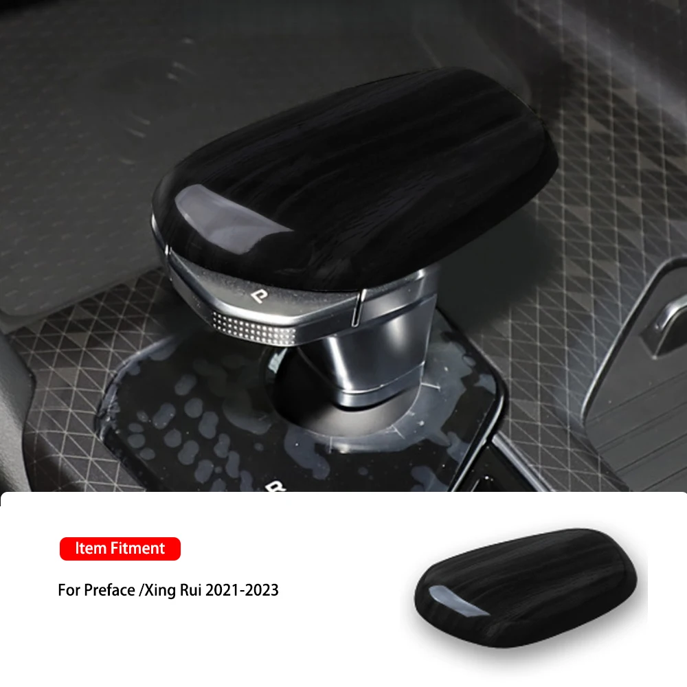 

1 Piece Wood Grain Car Gear Shift Knob Cover Sticker for Geely Preface Xing Rui 2021-2023