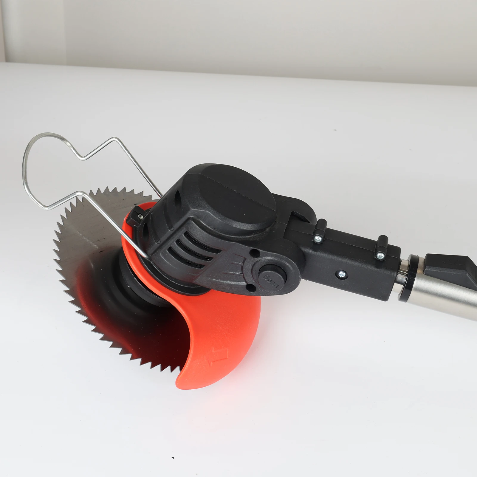 Podofo Kabelloser Unkrautentferner Elektrischer Rasentrimmer Höhen- und Winkelverstellbarer Grasschneider Heim-Gartenwerkzeug mit 2 Akkus – Detail 18