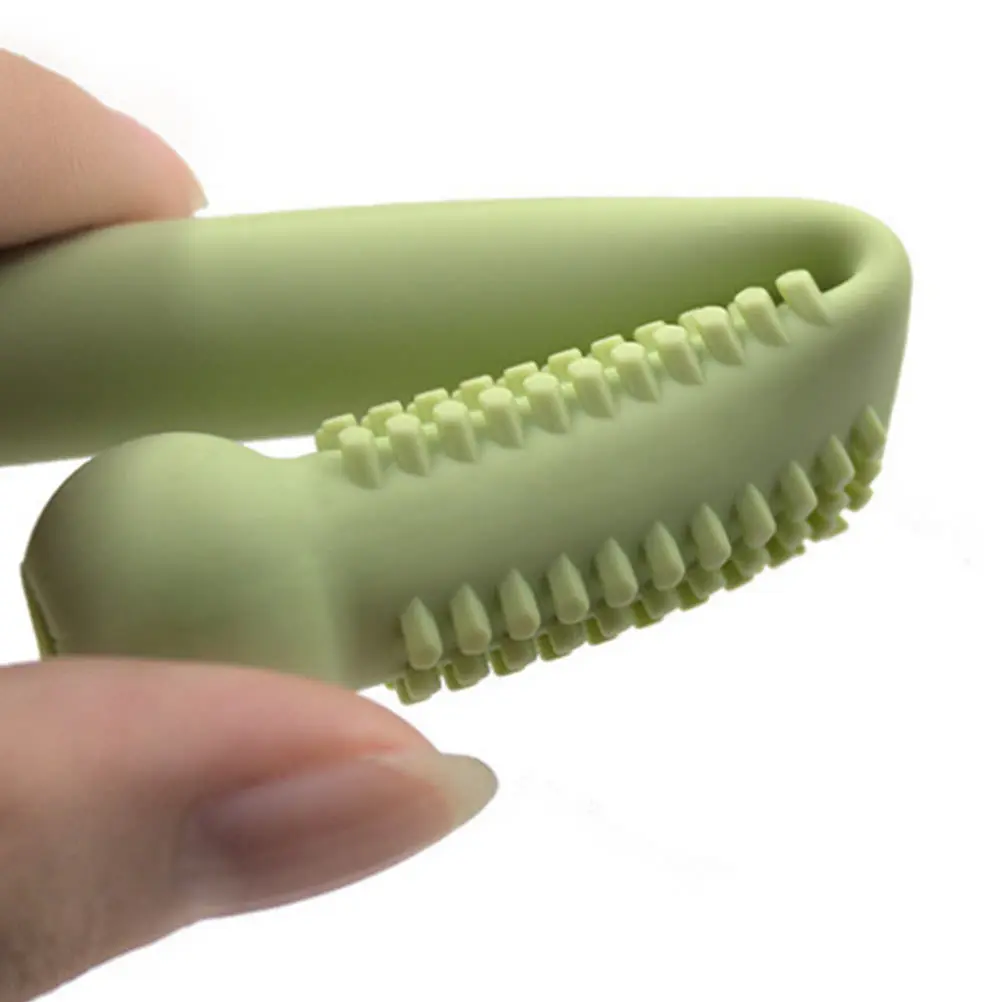 

6pcs Hollow Silicone Baby Teethers Newborn Molar Straw Playthings Teething For Infants Toddlers Chewable Food Grade