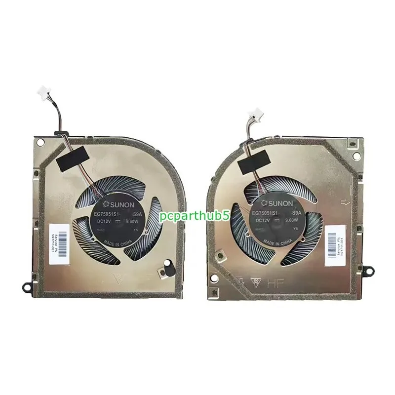 

For HP Omen 14-FB0008CA 14-FB0013DX 14-FB0023DX TPN-Q297 CPU and GPU Fan L + R-