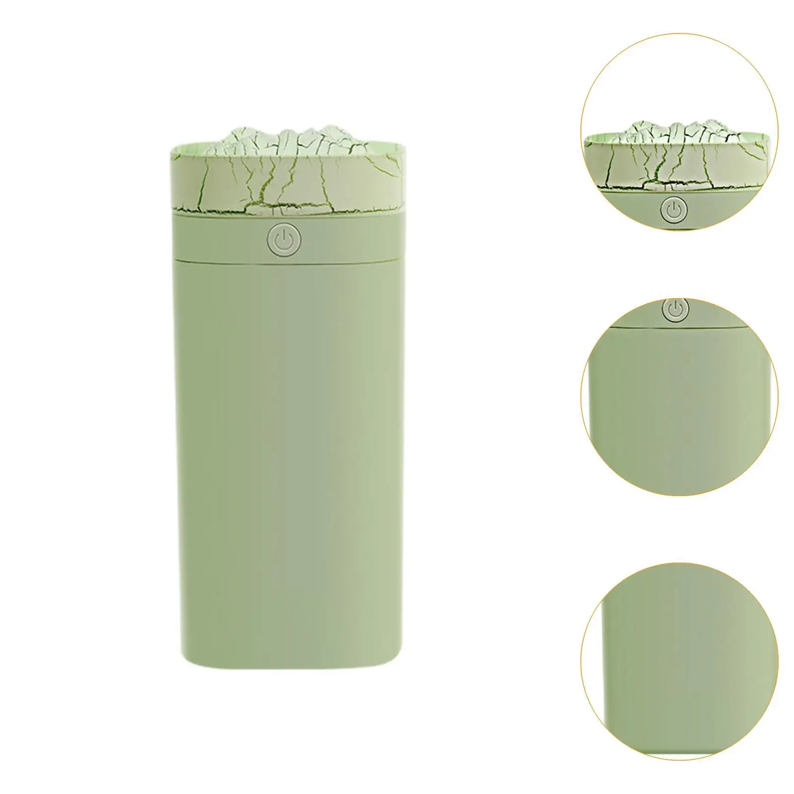 Увлажнитель для спальни, декоративный увлажнитель с верхним наполнением, 600 мл, персональный