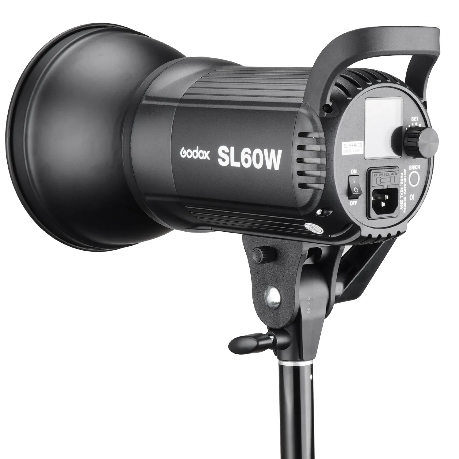 Godox SL60W SL-60W LED Video Light 5600K White Version Video Light Continuous Light Bowens Mount for Studio Video Recording