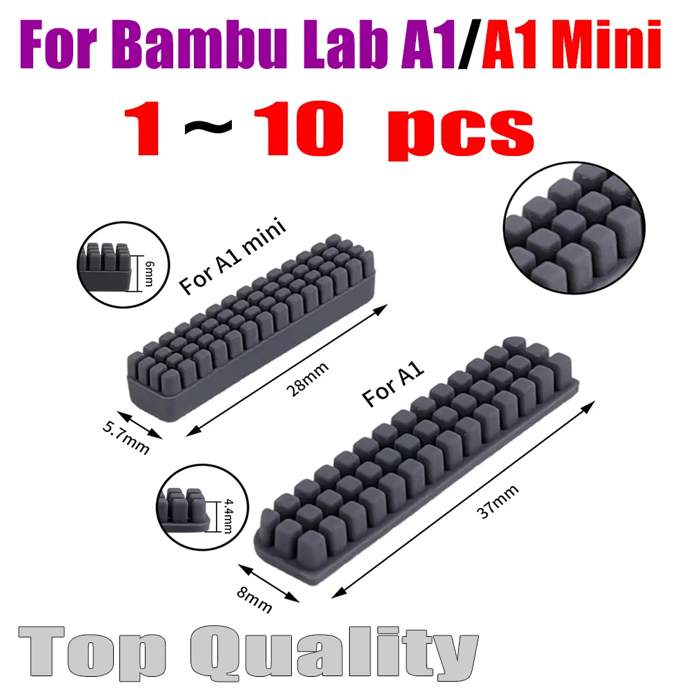 

Nozzle Brush For Bambu Lab A1/A1 Mini For Wiper Silicone Brush Hotbed Mounted Cleaning Tool for Bambulab a1 mini 3D Printe