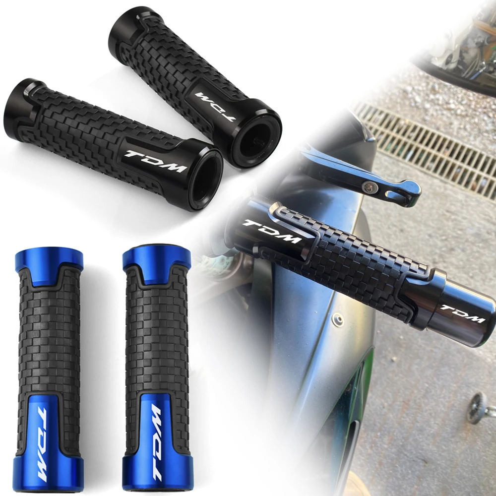 دراجة نارية CNC المقود القبضات مقود مقبض اليد القبضات لياماها TDM 850 TDM850 1991-2020 2021 TDM 900 TDM900 2004-2021 #1
