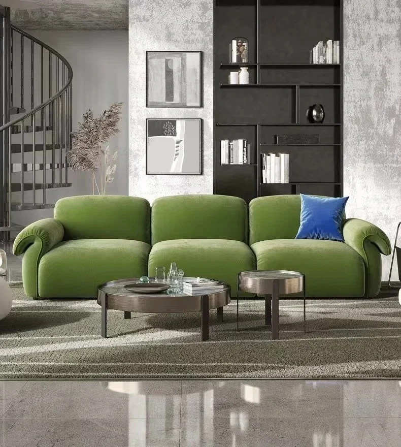 

Итальянский стиль, роскошный современный стиль, элитная вилла, мебель для гостиной, диван, набор