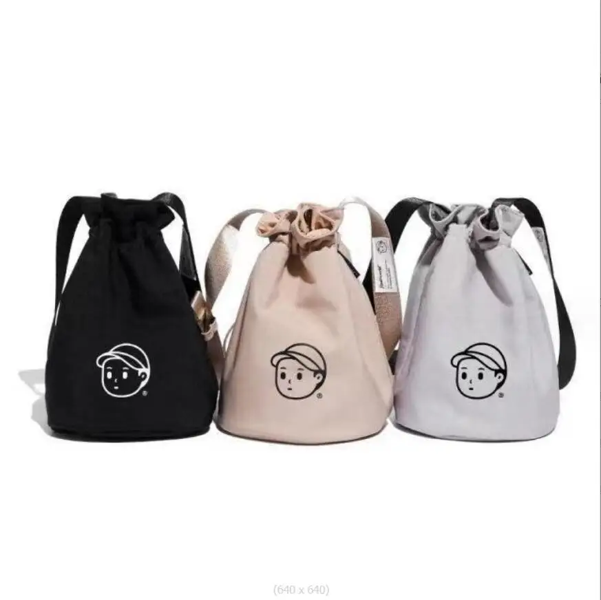 Lovers Cute borsa con coulisse impermeabile personalizzata borsa a secchiello Casual borsa a tracolla borsa da donna giovanile