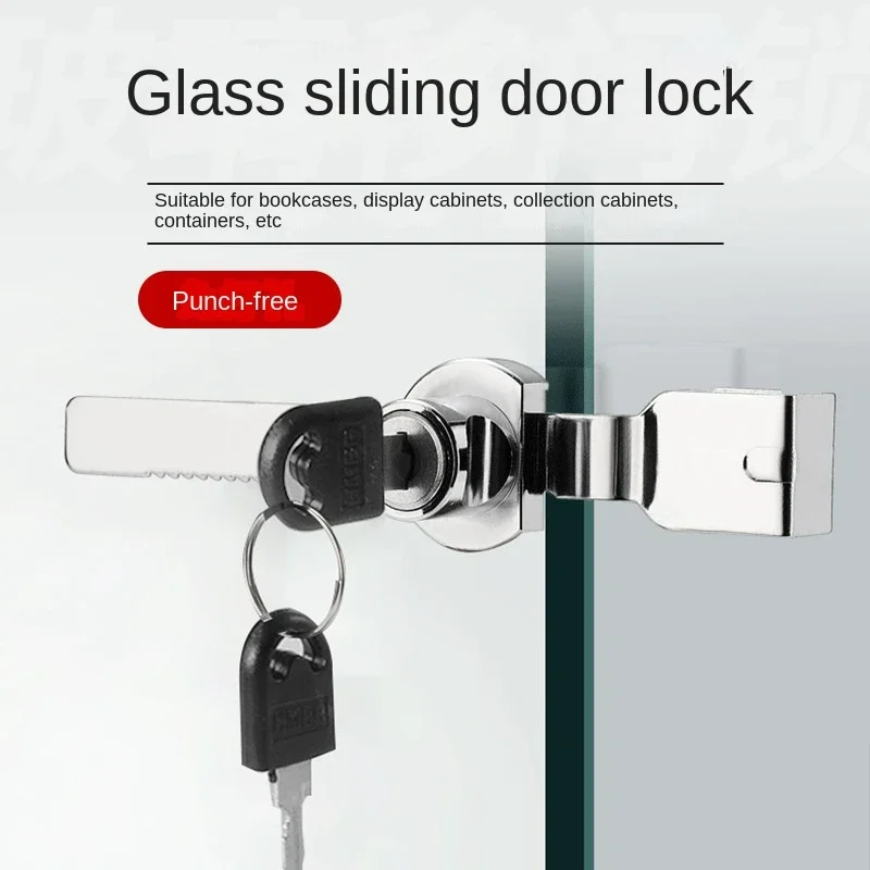 

328-318 Lock Window Display Counter Push-pull Glass Cabinet Lock Long Tongue Lock