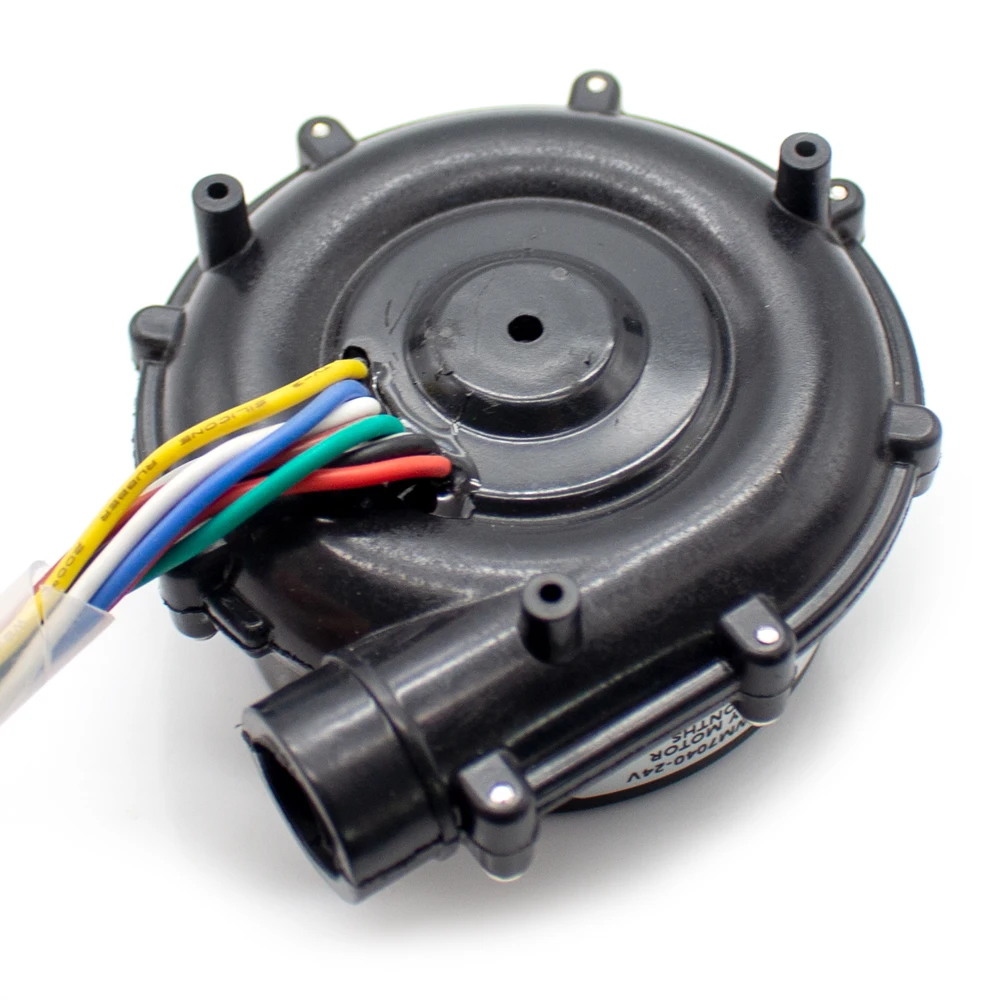 Imagem -04 - Micro Brushless dc Air Blower Ventilador Centrífugo Elétrico Industrial o Ventilador de Alta Velocidade 70 mm de Diâmetro 12v 24v Wm7040 de Alta Pressã