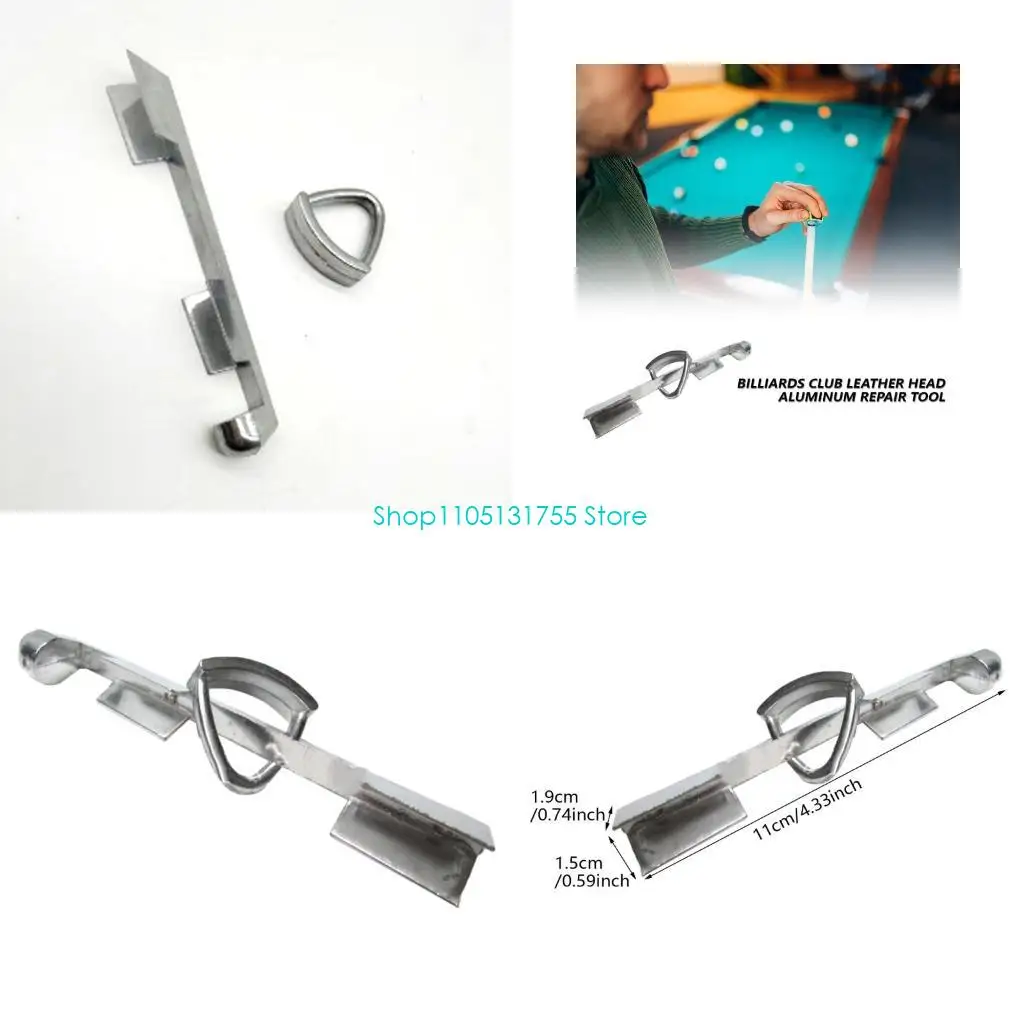 

K0EF Зажимы для кия из алюминиевого сплава, зажимы для бильярдных стержней, нержавеющие зажимы для клюшек для снукера, для