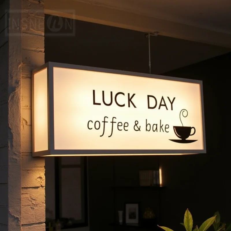 Premium Waterproof Custom LED Light Box for Outdoor Business Acrylic Double Sided Storefront Signage