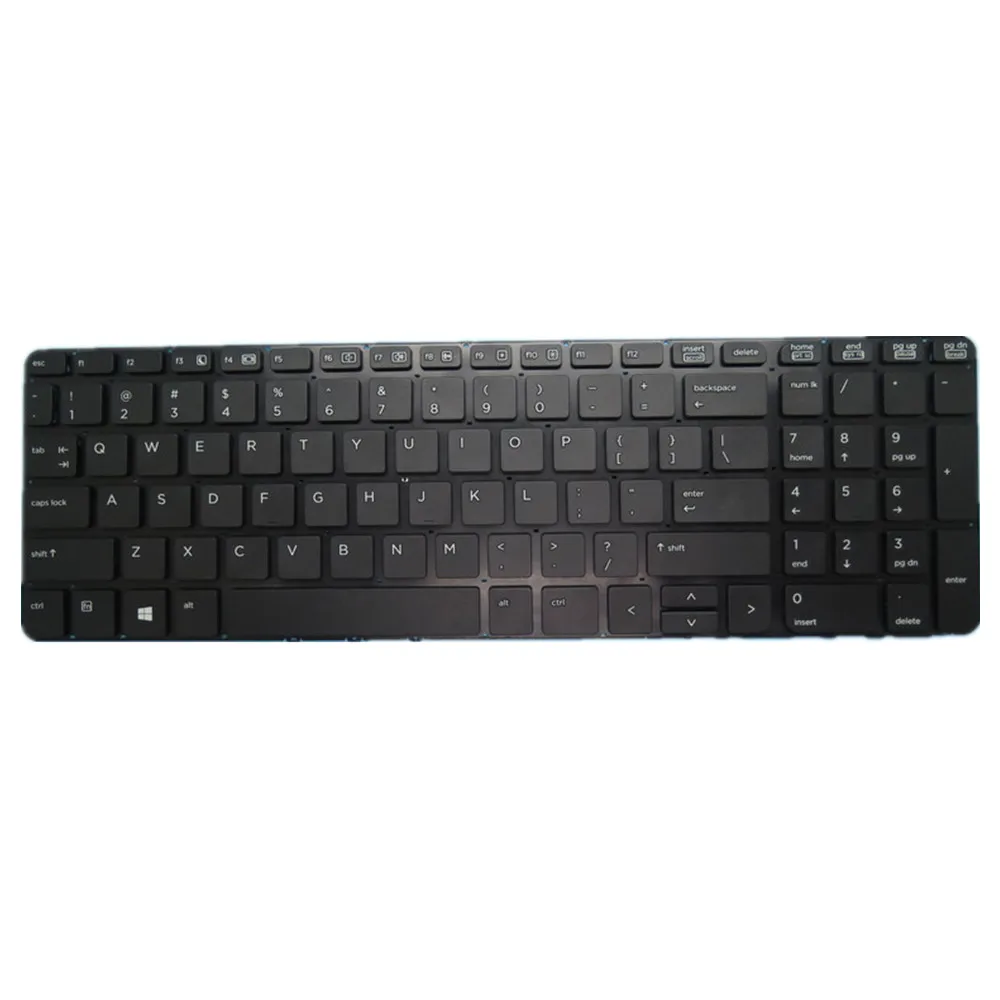 

Клавиатура ноутбука для HP ProBook 470 G2, черная, американская английская раскладка
