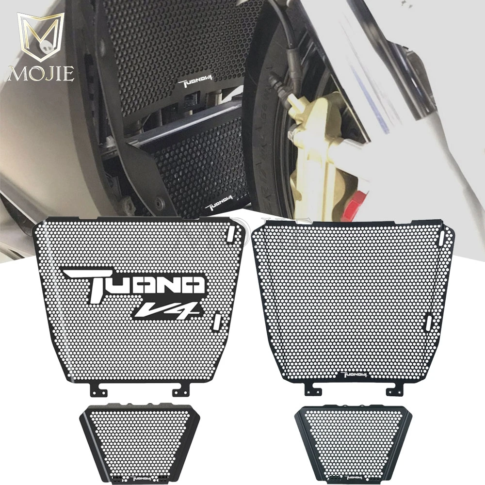 

For Aprilia Tuono V4 1100 RR RF FACTORY 2011-2024 2023 2022 2021 2020 2019 Motorcycle Radiator Guard Oil Cooler Guard Protection