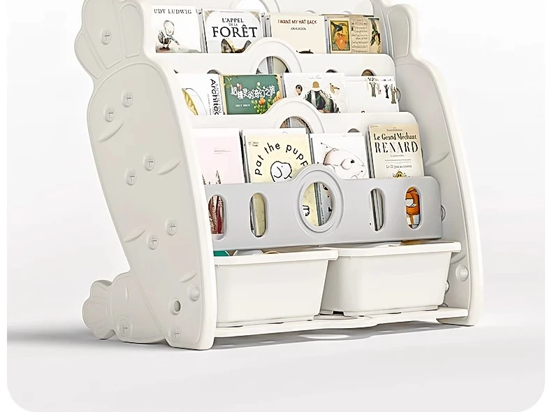 

Toy storage shelf, bookshelf, integrated picture book shelf, floor-to-ceiling bookcase, baby shelf, small book shelf.
