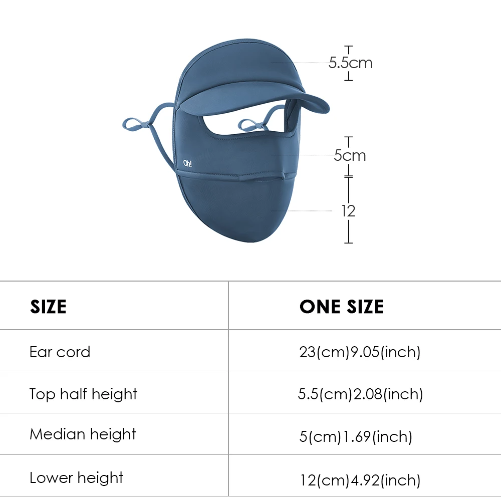 OhSunny 冬用フルフェイスカバー暖かいマスク、熱を増加させる防風マスク肌に優しい裏地、屋外の寒い天候の保護